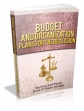 Budget And Organization Plans For The Recession