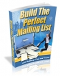 Building The Perfect Mailing List