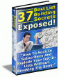 37 Of The Best List Building Secrets Exposed
