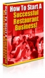 How To Start A Successful Restaurant Business