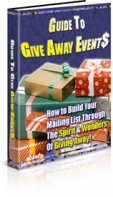 Guide To Give Away Events