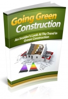 Going Green Construction