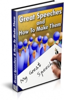 Great Speeches And How To Make Them